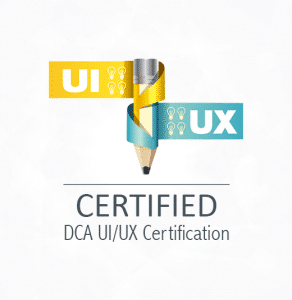 DCA certification UX UI