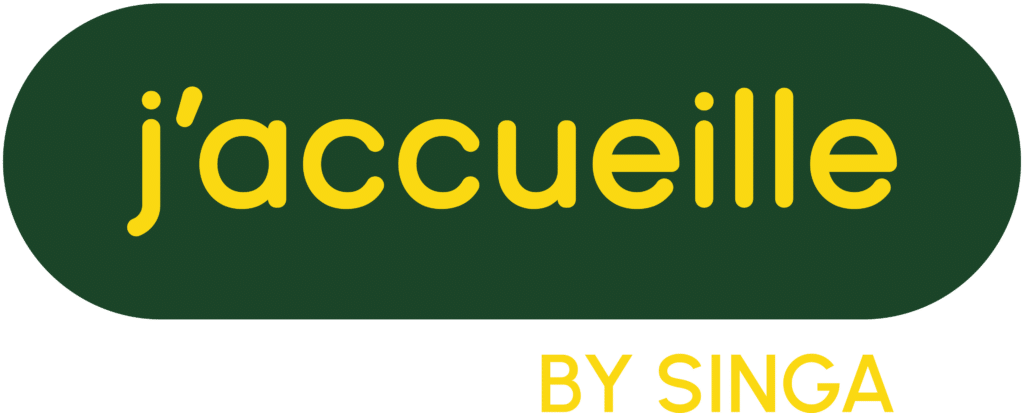 Logo de l'association J'accueille by SINGA